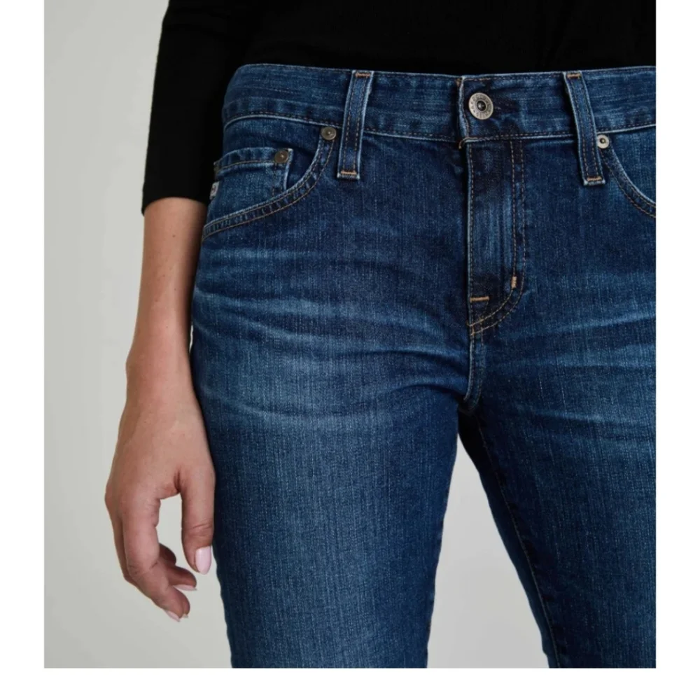 AG Goldschmied Ex-boyfriend Slim Crop Jeans Size 28 R - Picture 4 of 15